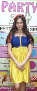 Adult Female Costumes to Hire - Snow White Dress (2)